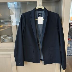 NWT Gap Size 6 navy blue blazer